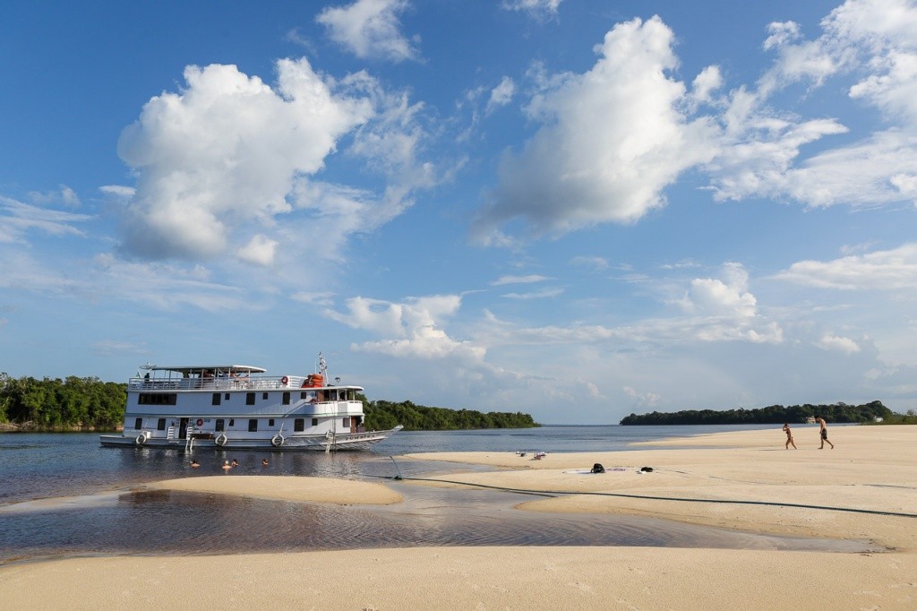 Praia do rio Negro - Amazonas