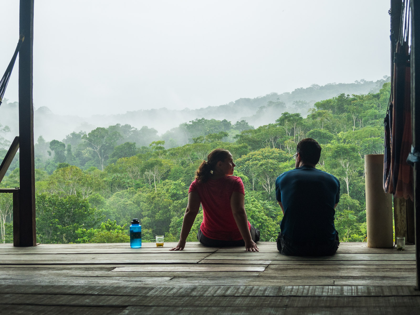 refúgio privativo na Amazônia