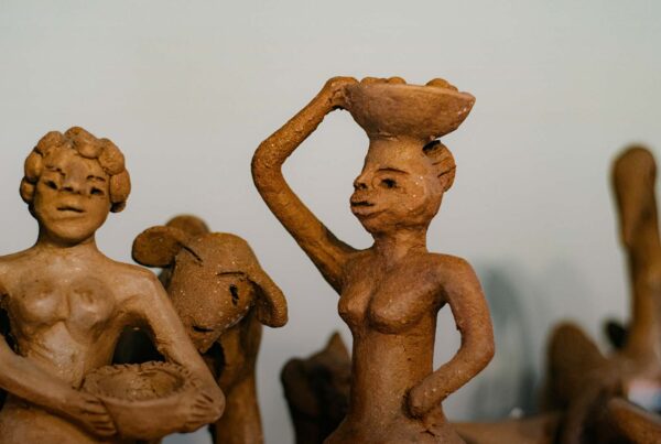 Peças artesanais produzidas no Geoparque Seridó, Rio Grande do Norte